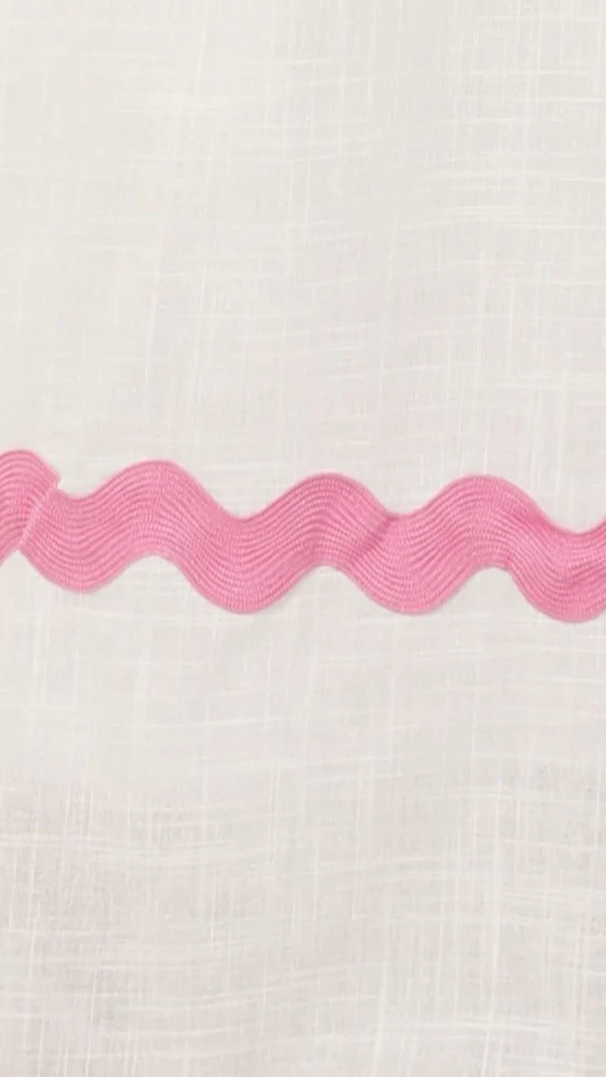 Daleyza Maxi Dress - White / Pink