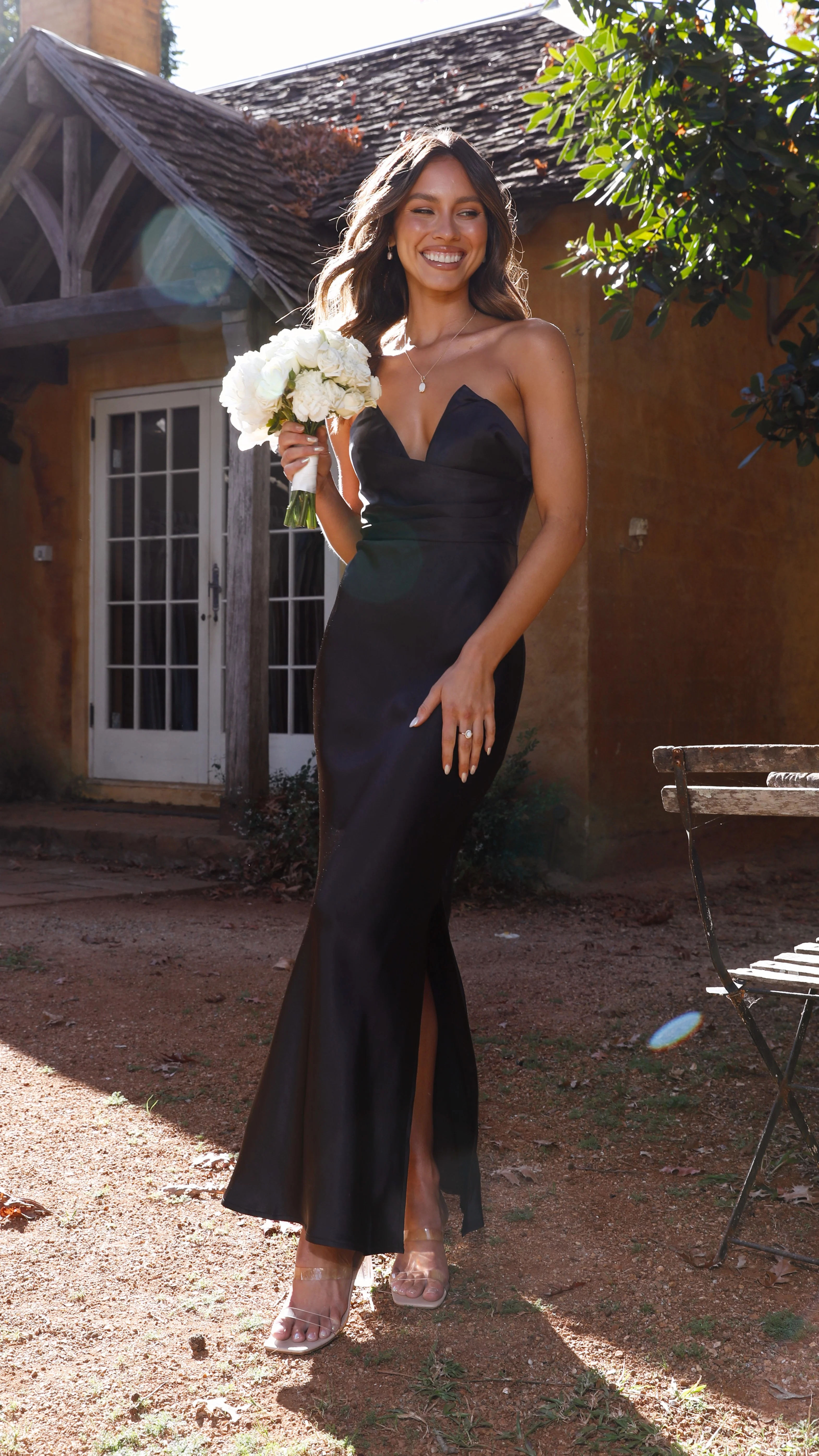 Valerie Maxi Dress - Black