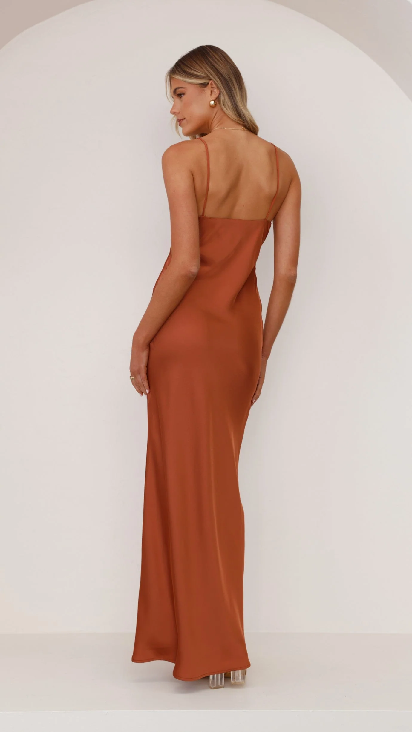 Ziah Maxi Dress - Copper