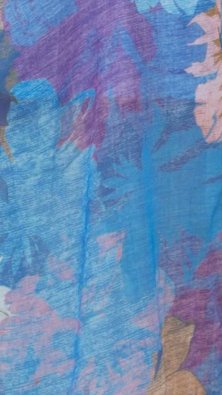 Rahima Maxi Dress - Blue Floral