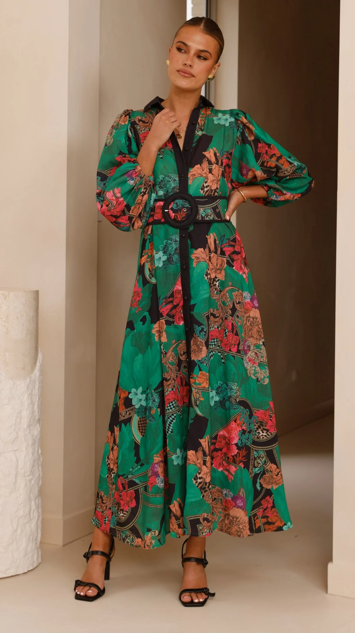 Lucinda Maxi Dress - Green