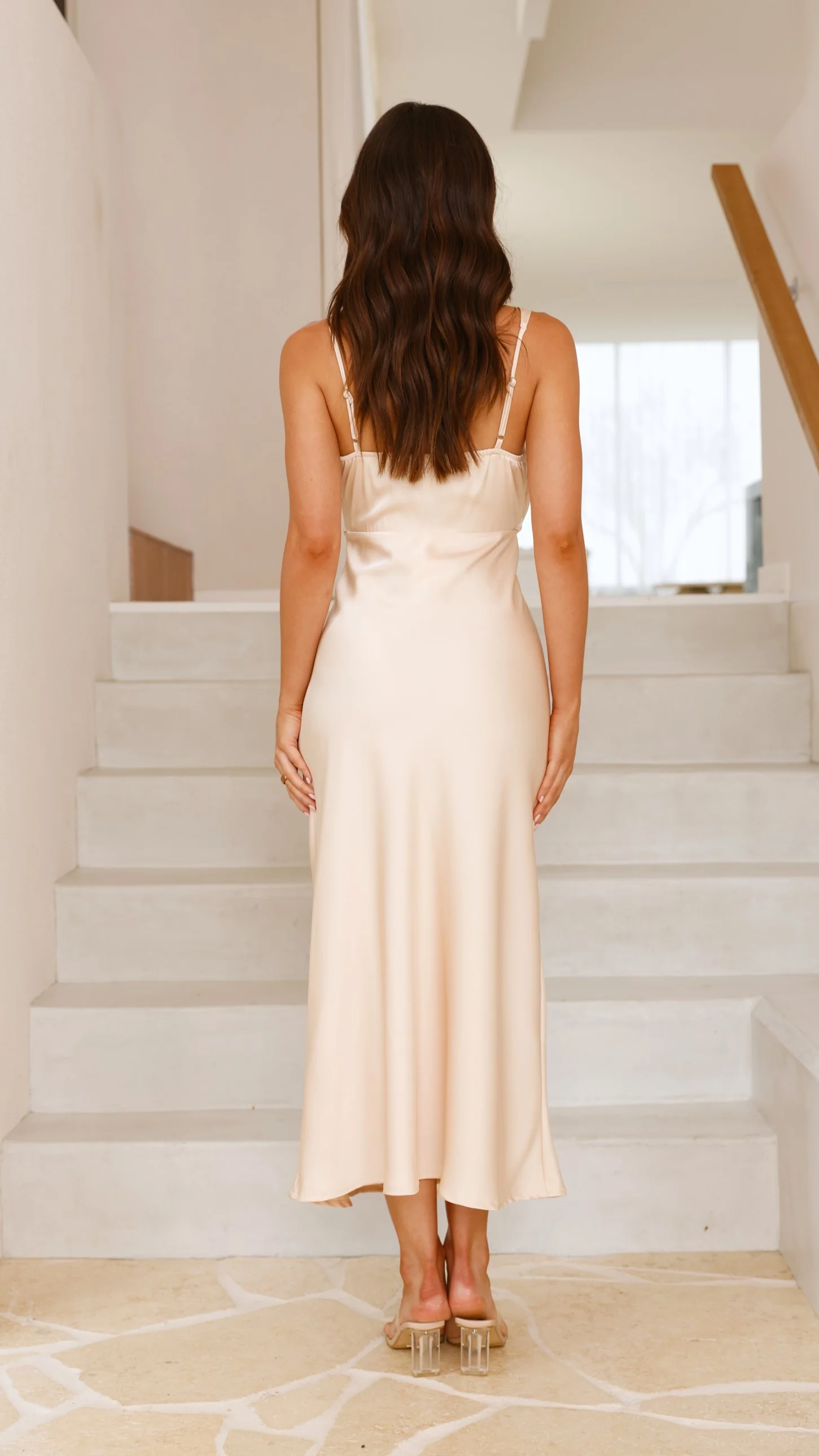 Audrey Maxi Dress - Champagne
