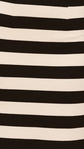 Tarron One Shoulder Maxi Dress - Black/White