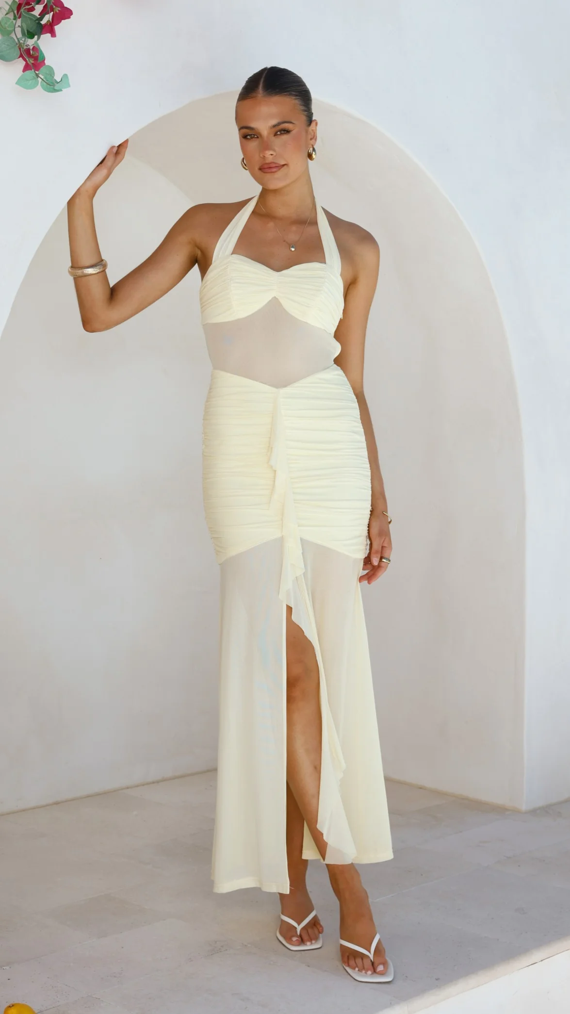 Alani Maxi Dress - Yellow