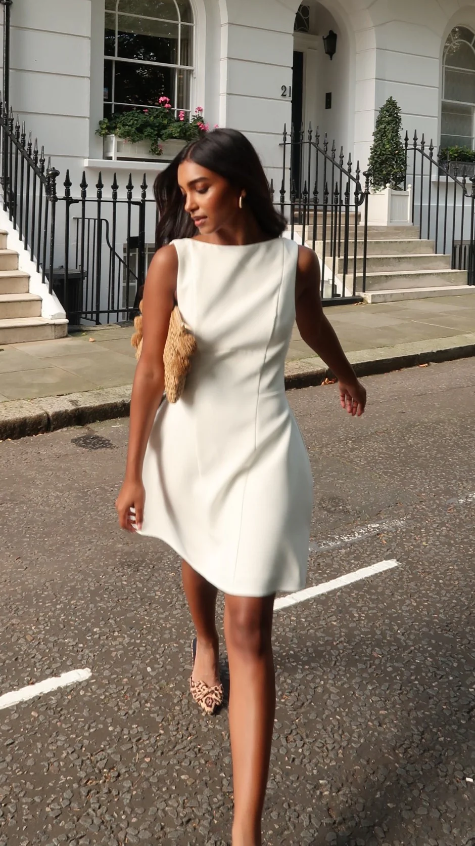 Rafiki Mini Dress - White