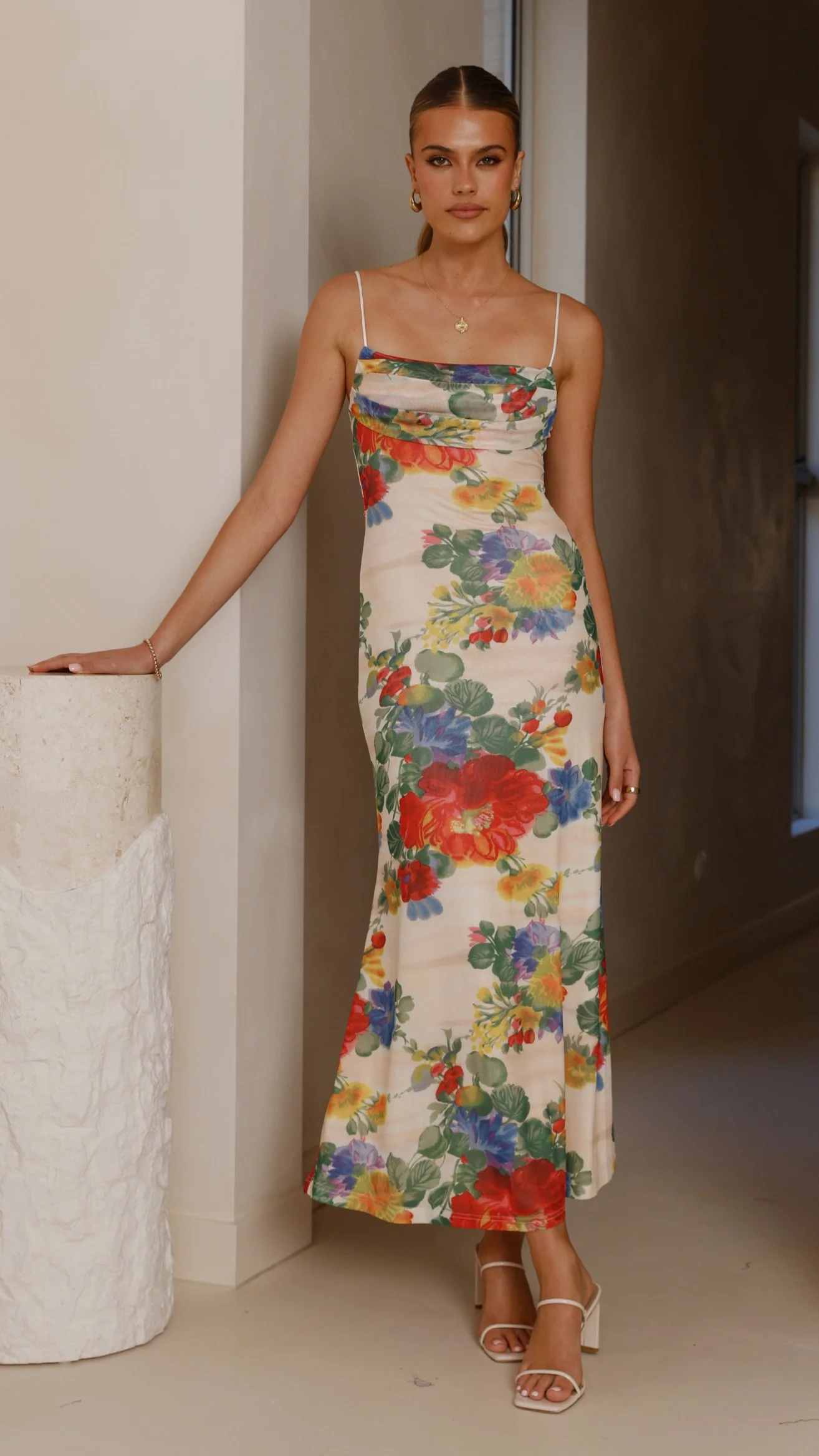 Tamera Maxi Dress- Floral