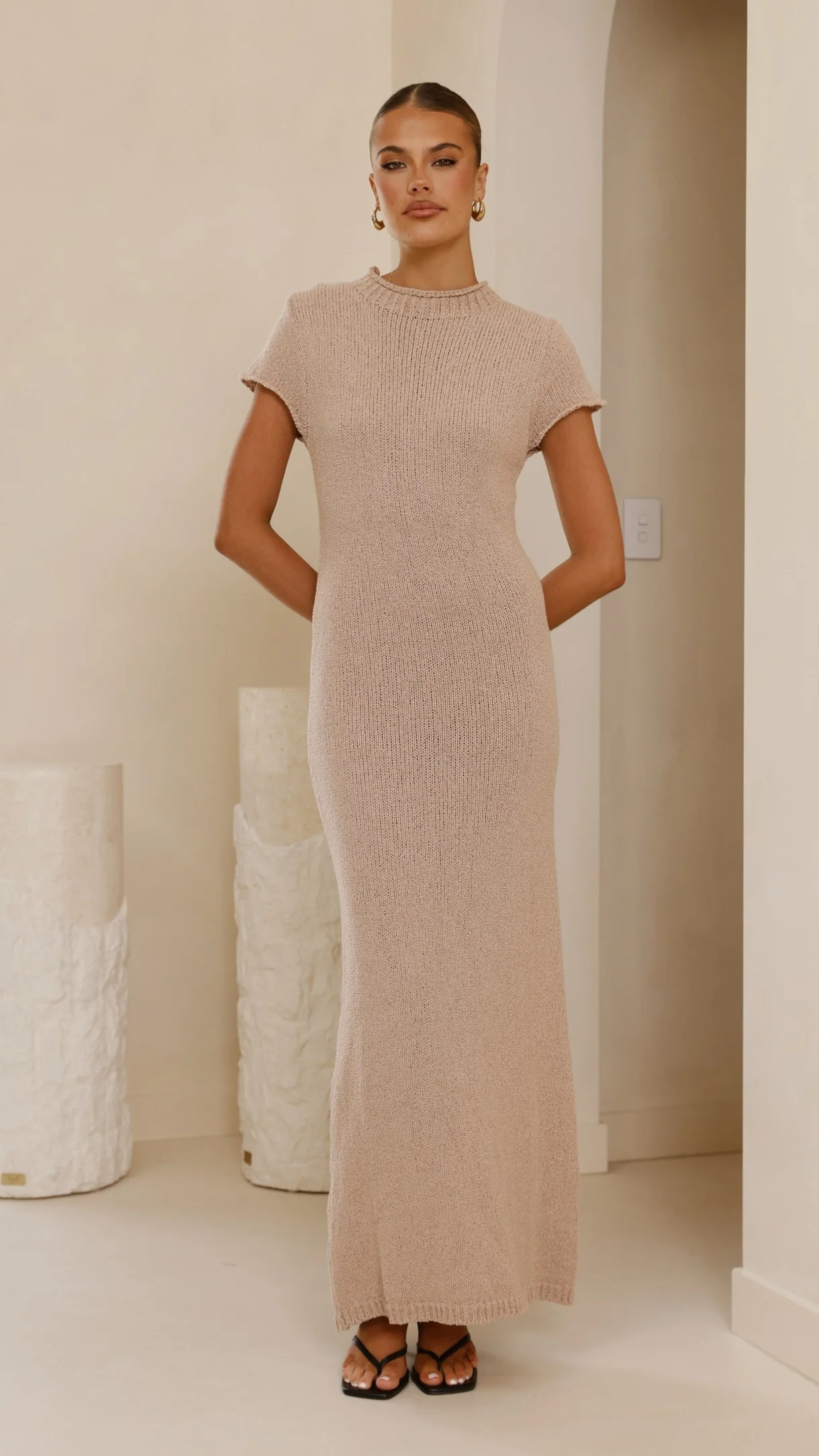 Valise Maxi Dress - Mocha