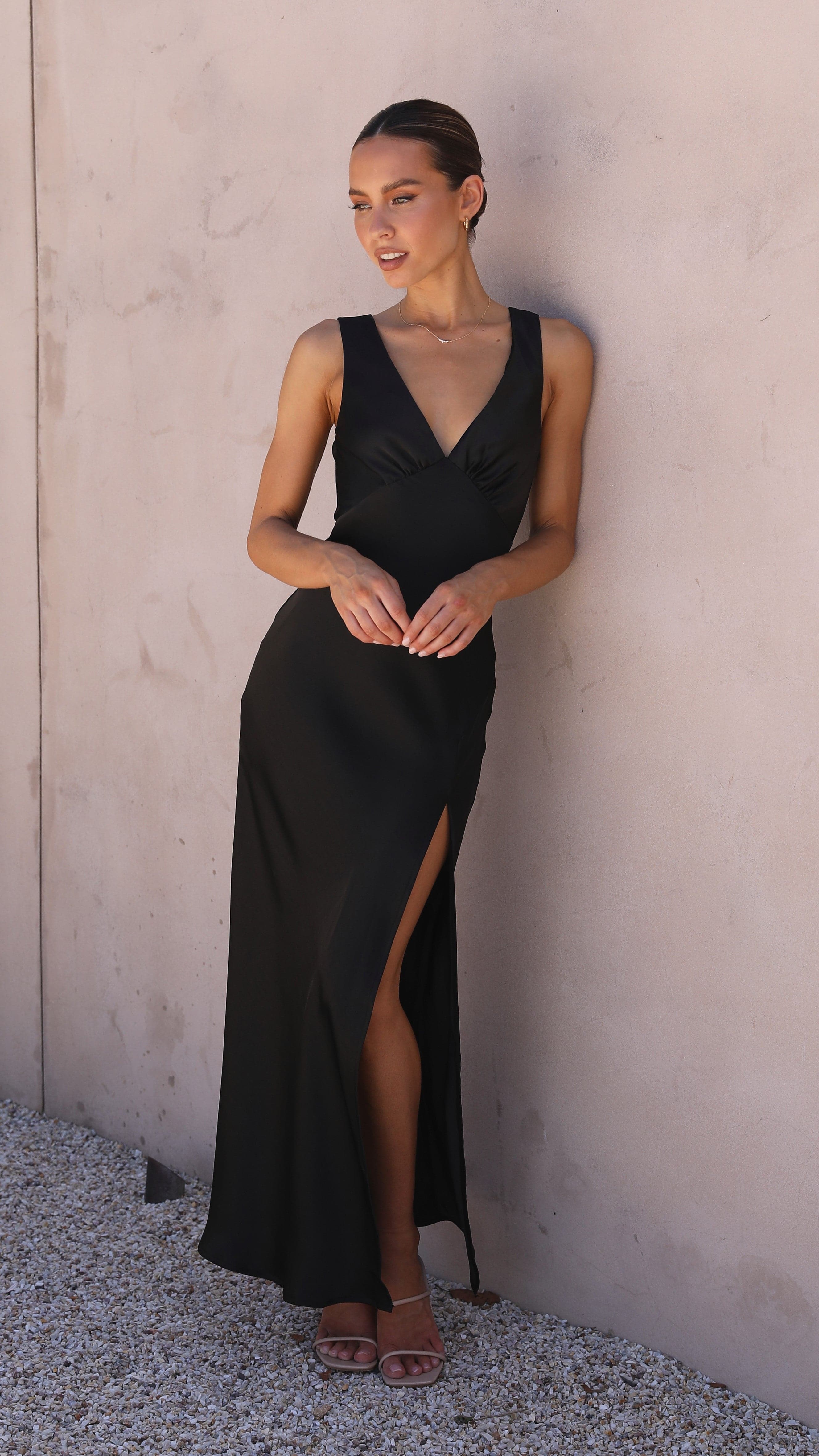 Taylor Maxi Dress - Black