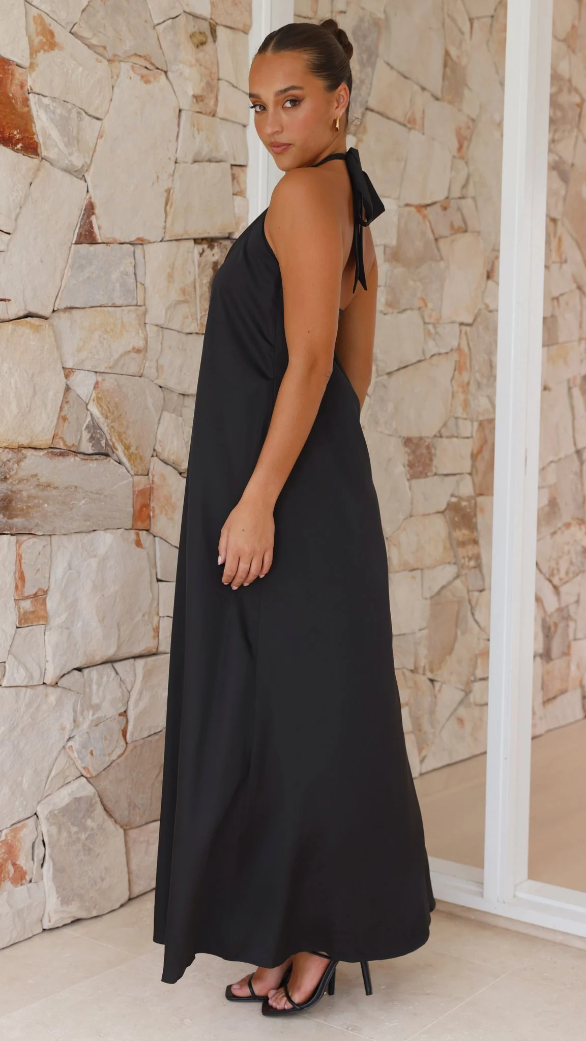 Monique Maxi Dress - Black