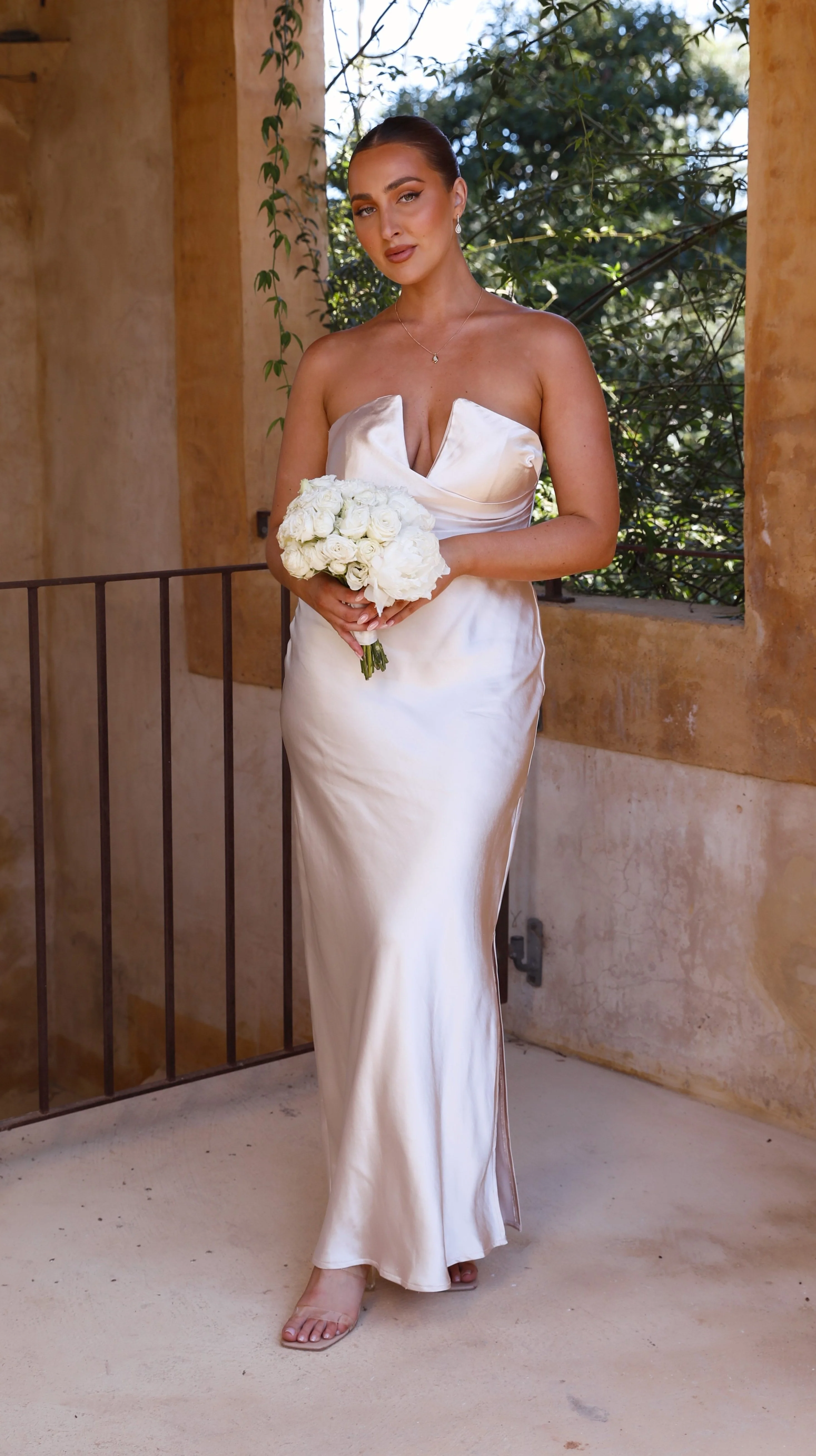 Valerie Maxi Dress - Champagne