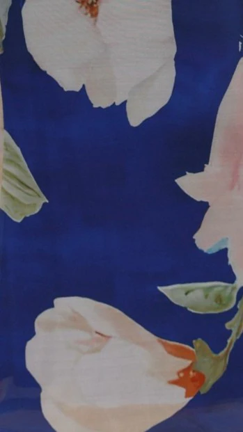 Gardenia Maxi Dress - Blue Floral