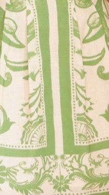 Maegan Mini Dress - Sage / Cream