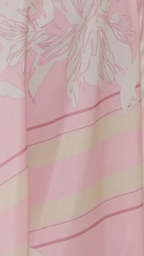 Kaethe Maxi Dress - Pink/White