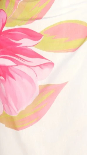 Maisy Shoulder Tie Midi Dress - Pink Green