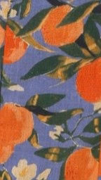 Carlia Midi Dress - Orange Print