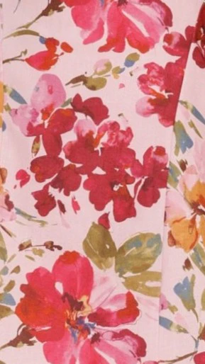 Halen Off Shoulder Mini Dress - Pink Floral