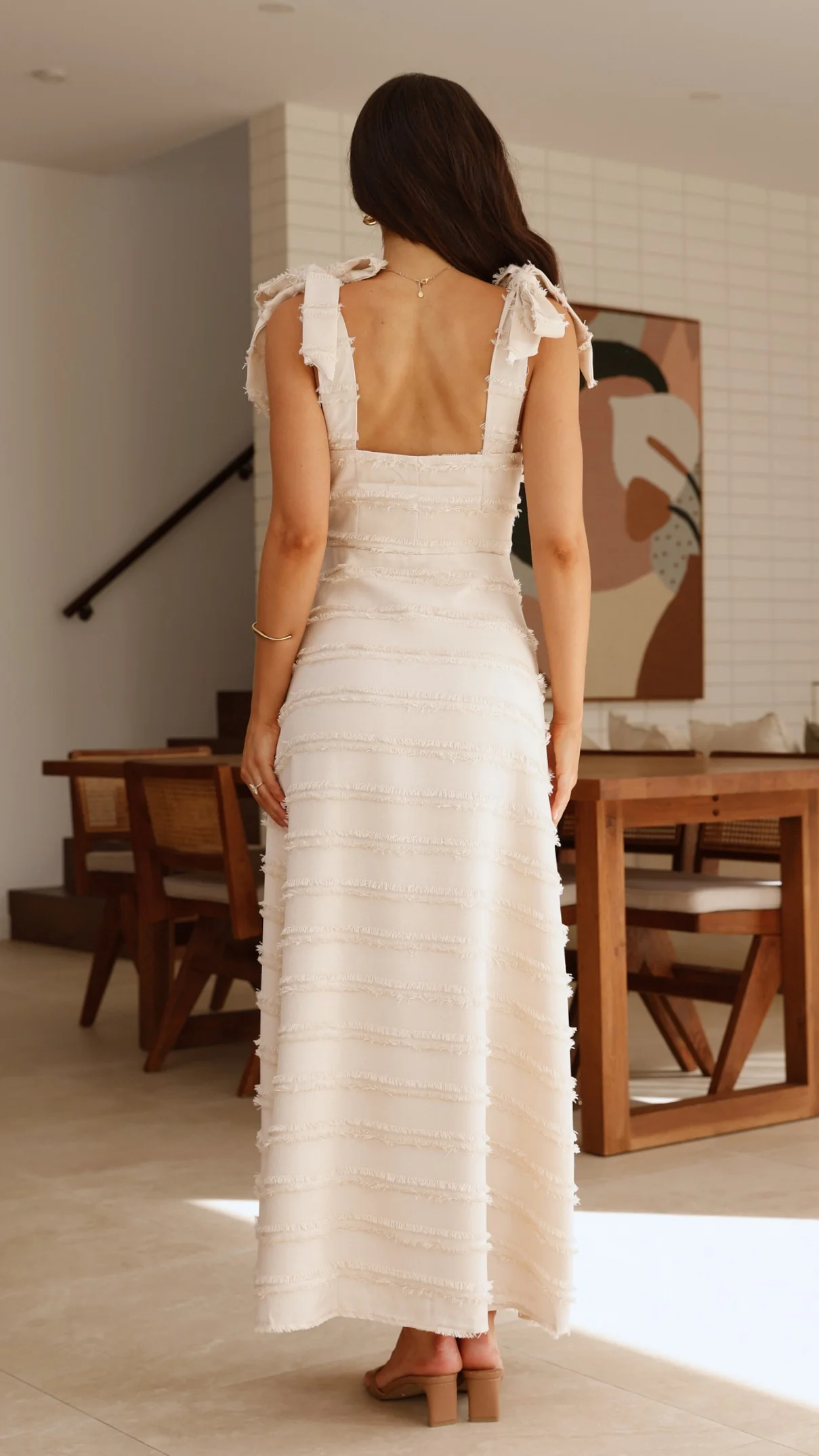 Dela Maxi Dress - Cream