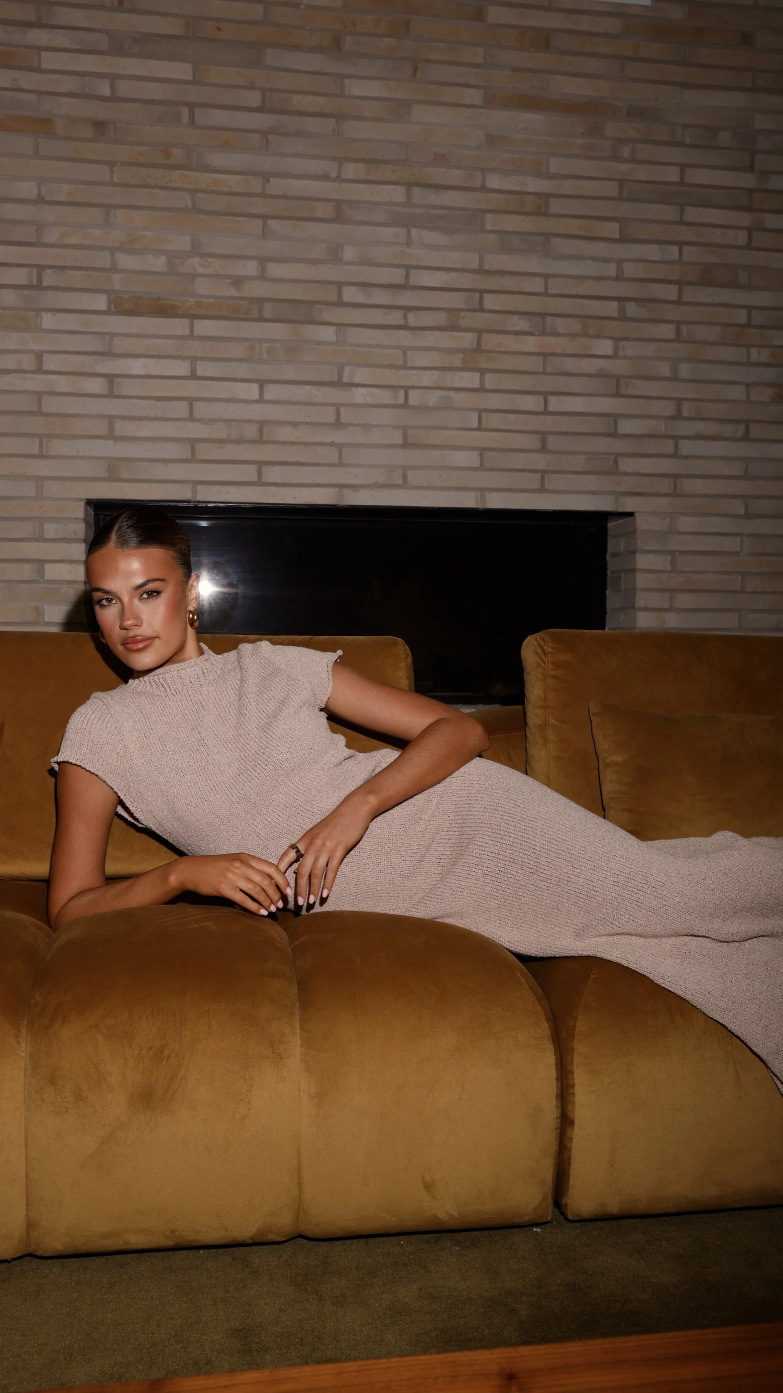 Valise Maxi Dress - Mocha