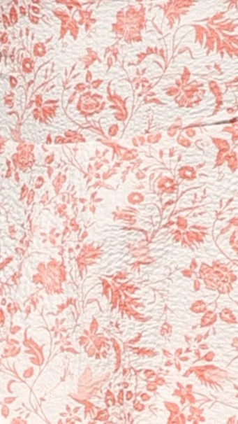 Page Maxi Dress - Peach Floral