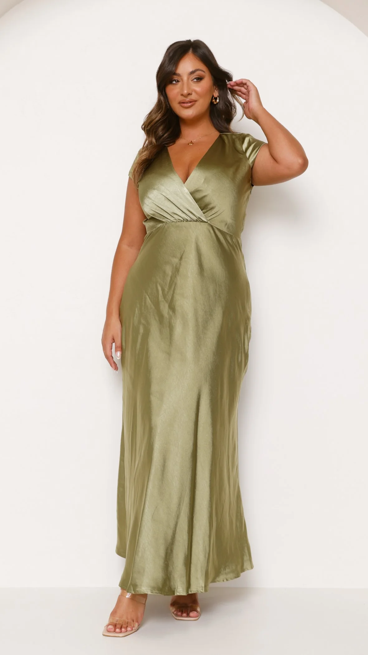 Selma Maxi Dress - Olive