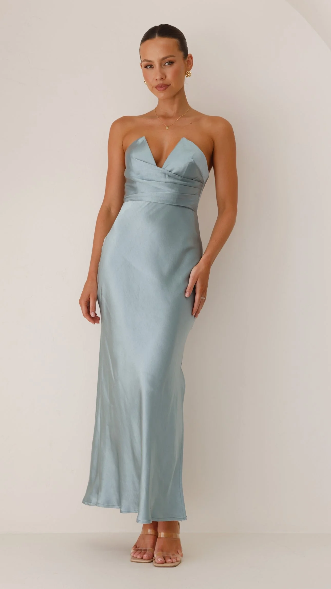 Valerie Maxi Dress - Blue
