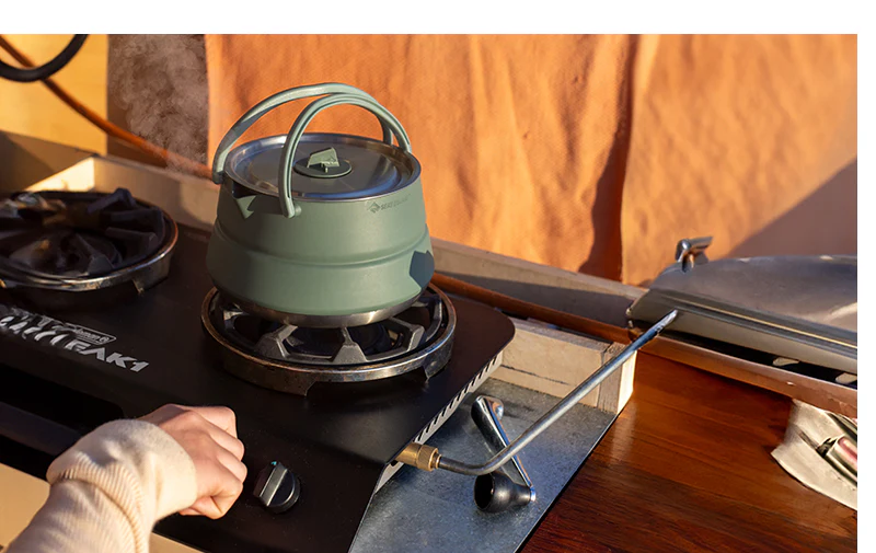 Detour Stainless Steel Kettle Cook Set - (3 Piece) (Like New)