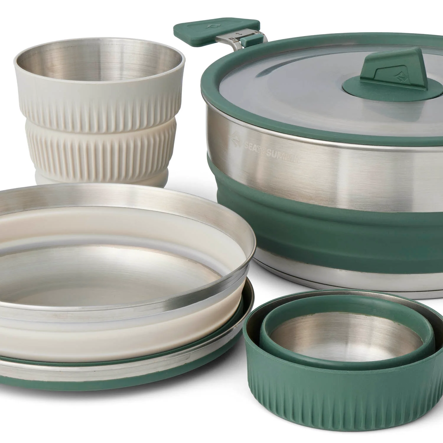 Detour Stainless Steel One Pot Cook Set - (5 Piece) (Like New)