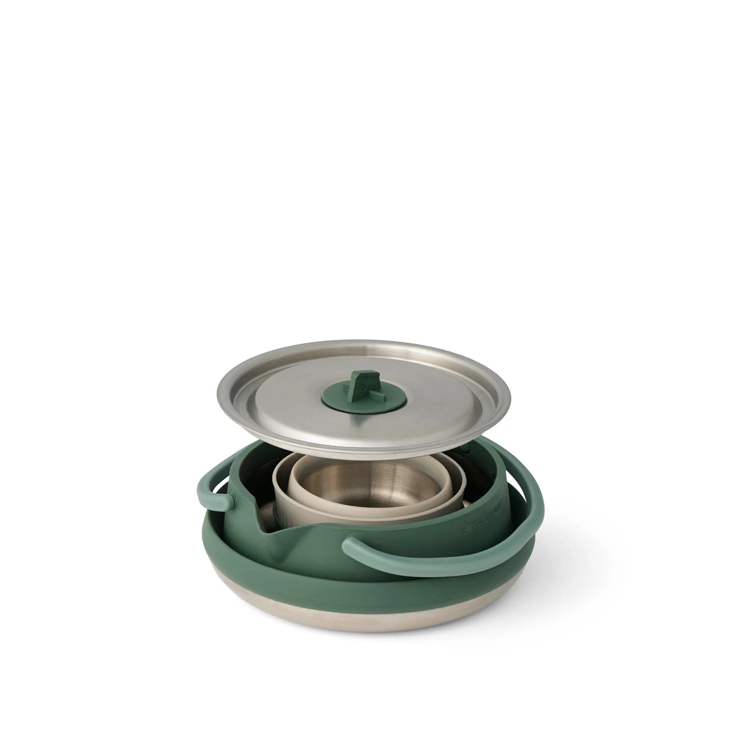 Detour Stainless Steel Kettle Cook Set - (3 Piece) (Like New)