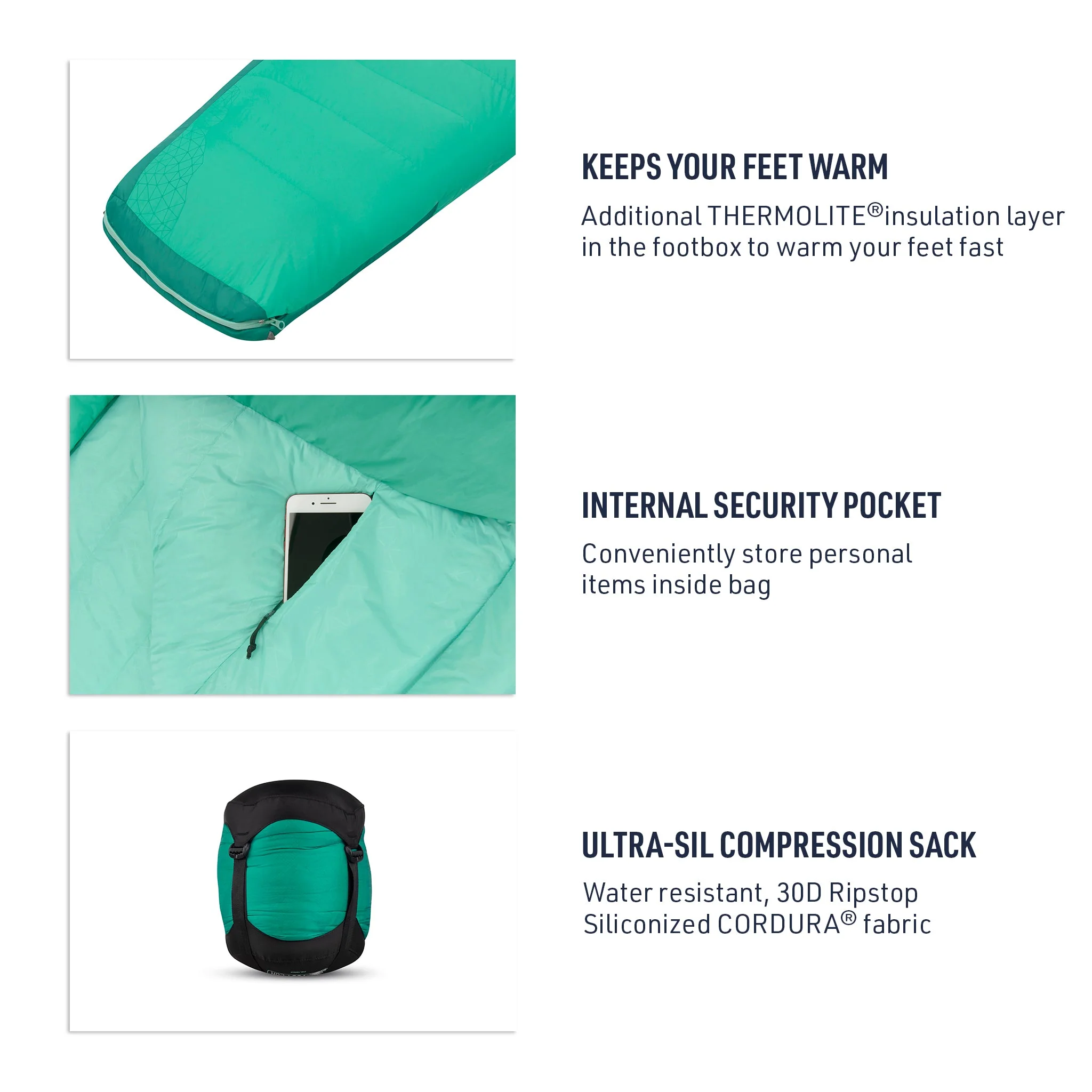 Journey Women's Down Sleeping Bag (30°F & 18°F) (Like New)