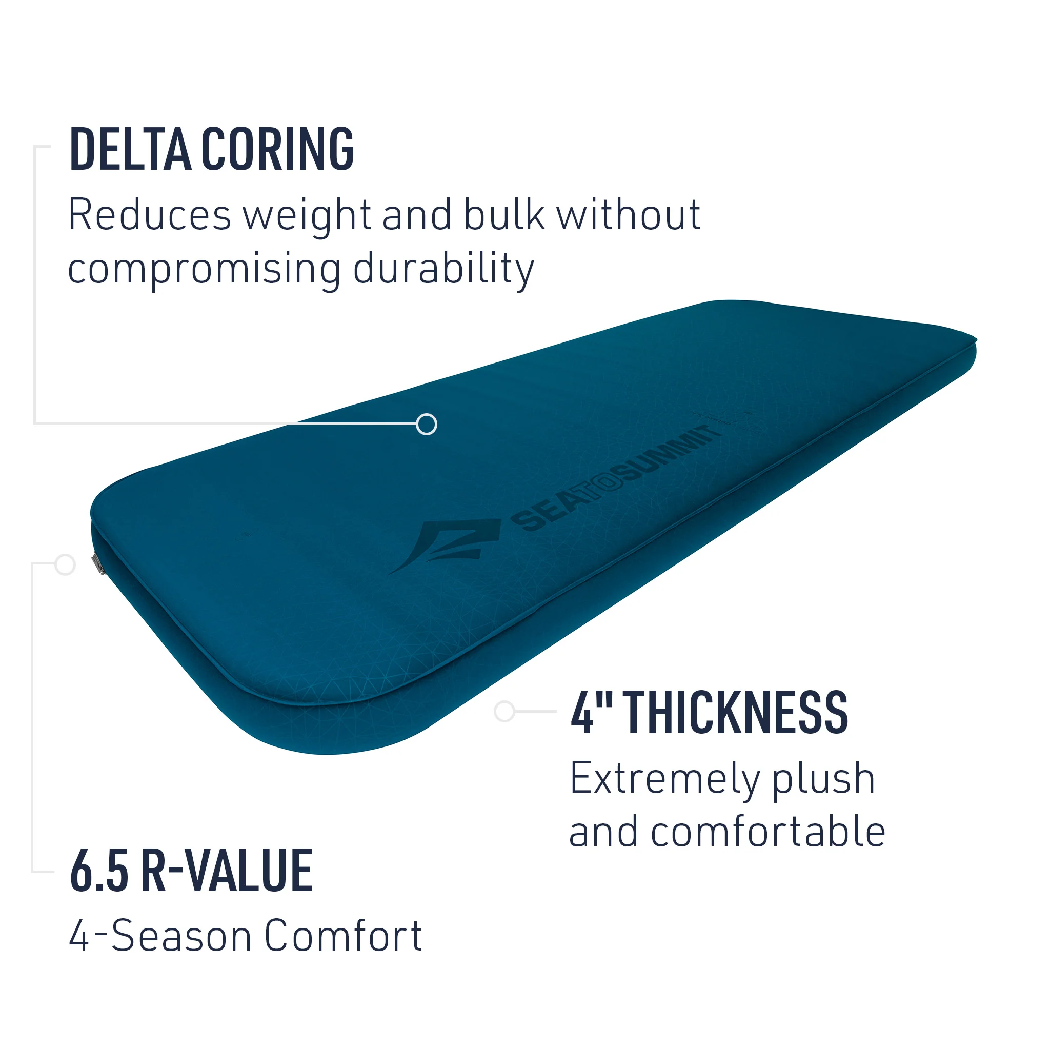 Comfort Deluxe Self-Inflating Sleeping Pad