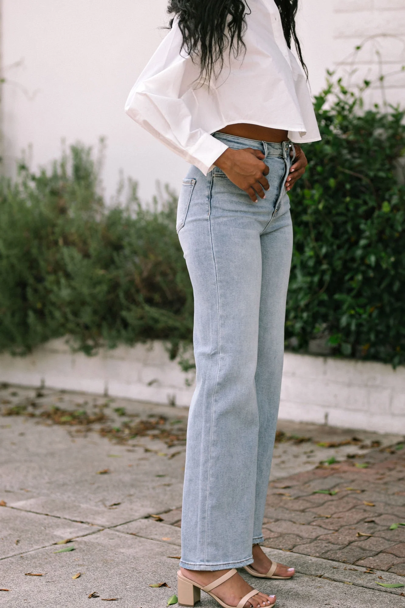High Waist Flare Jeans