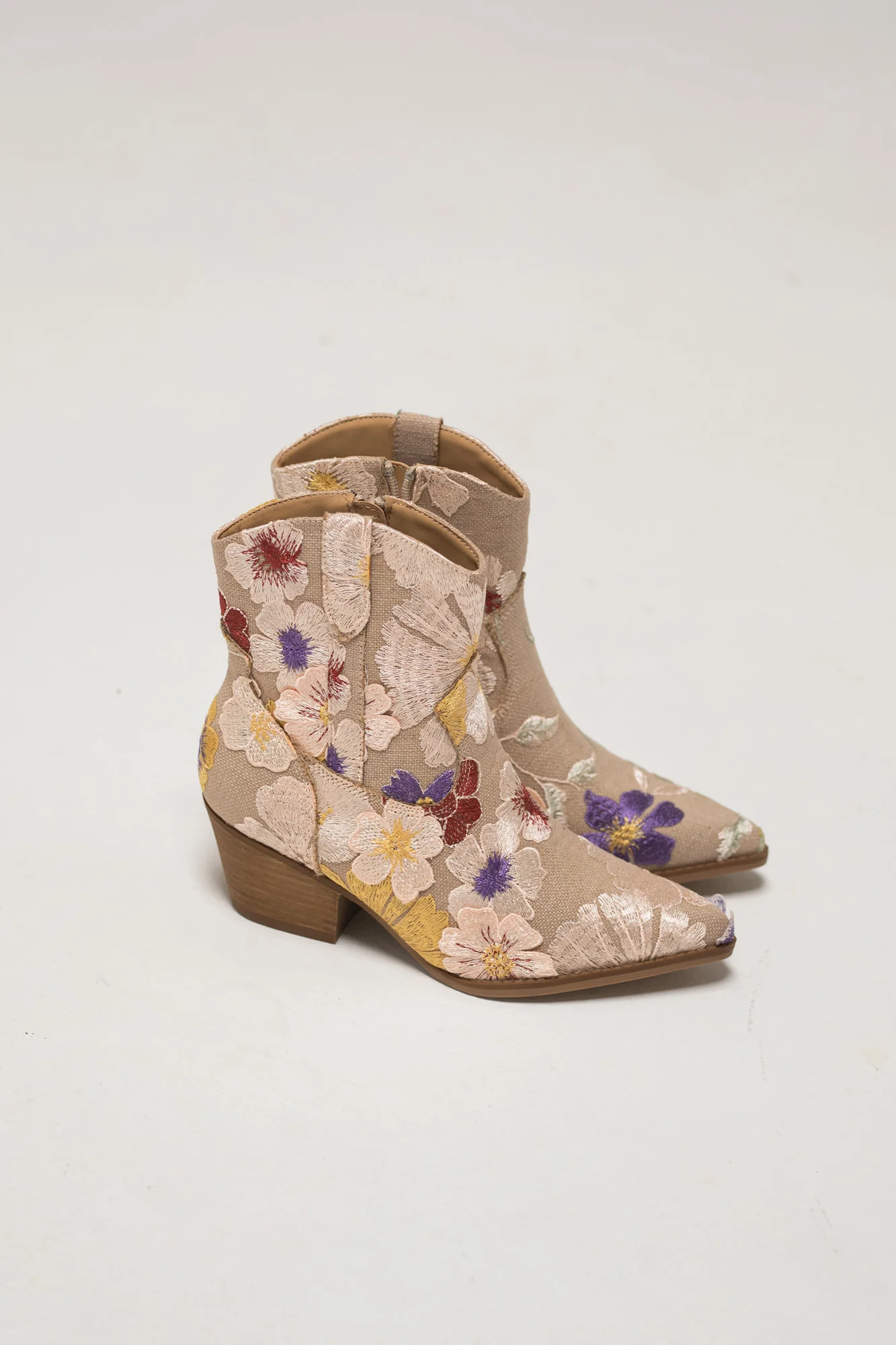 Wanda Floral Western Boot