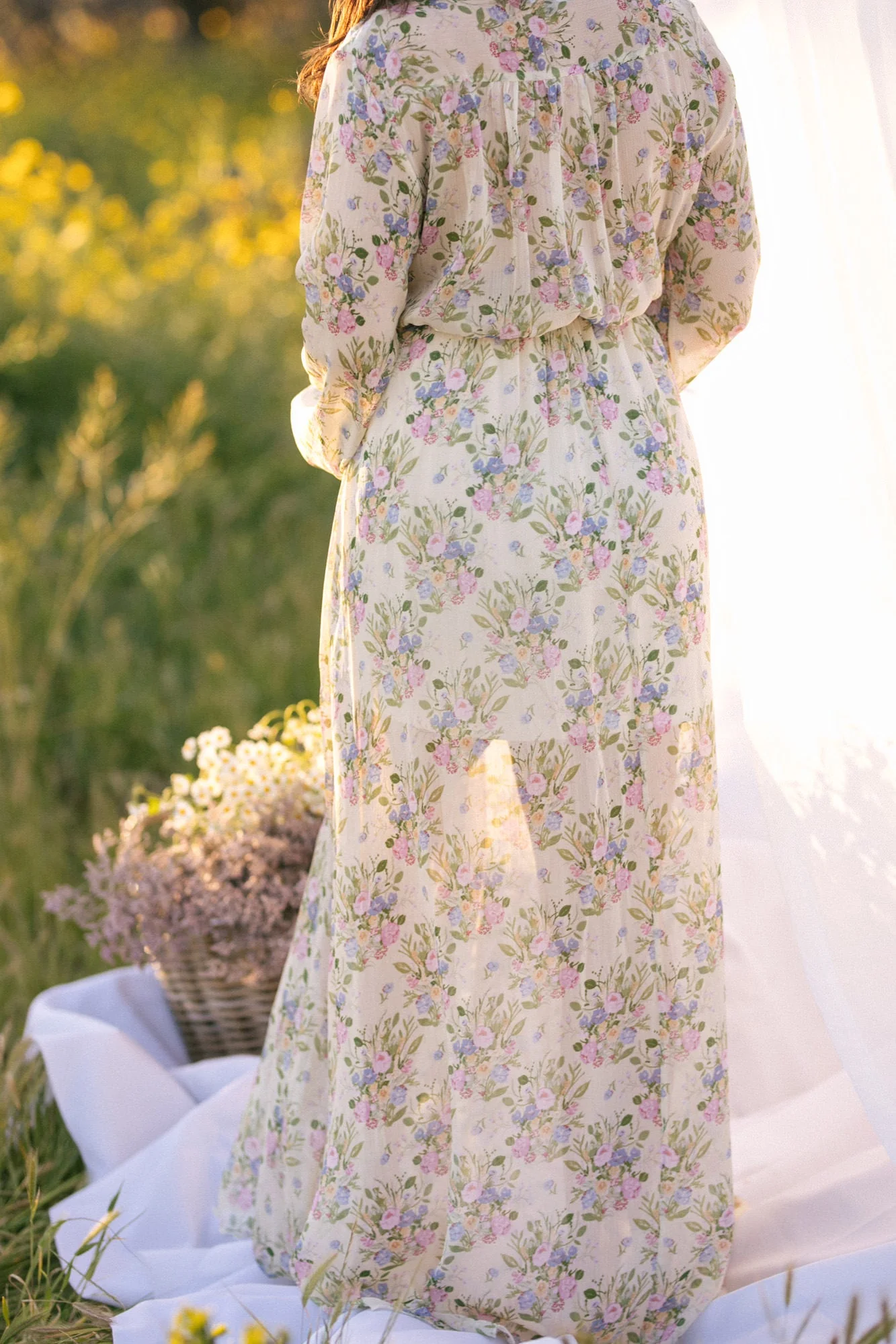 Norah Buttoned Maxi Dress