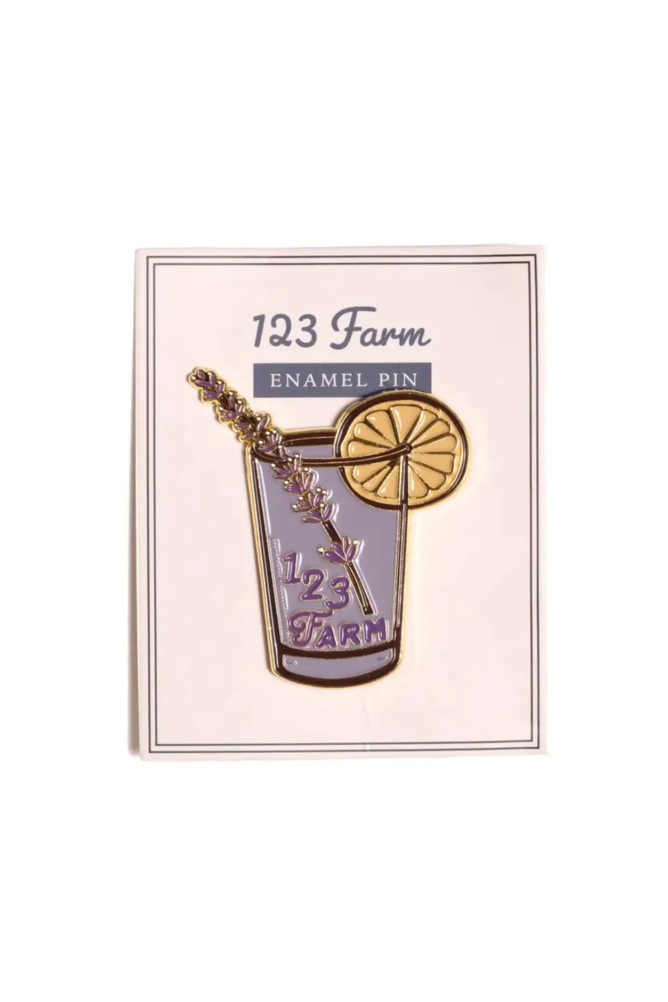 Lavender Lemonade Enamel Pin - 2