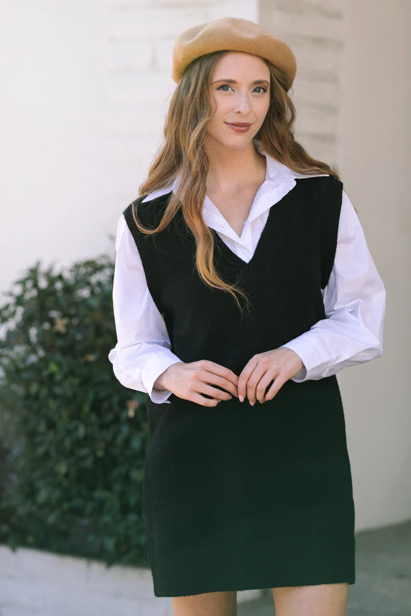 Hazel Lurex Wool Beret