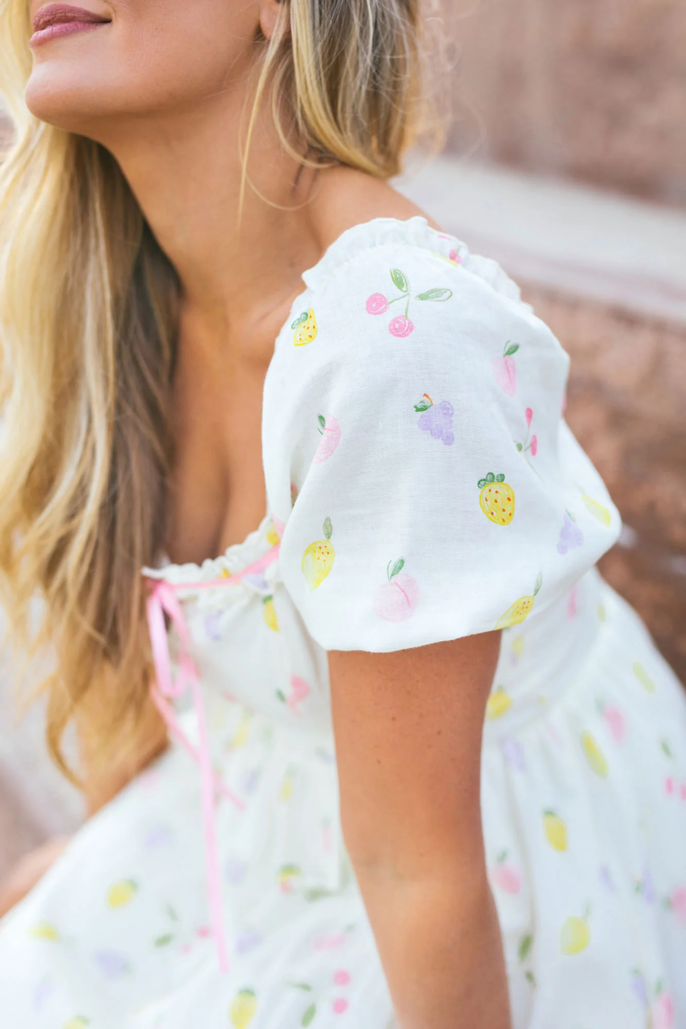 Fruit Midi Dress