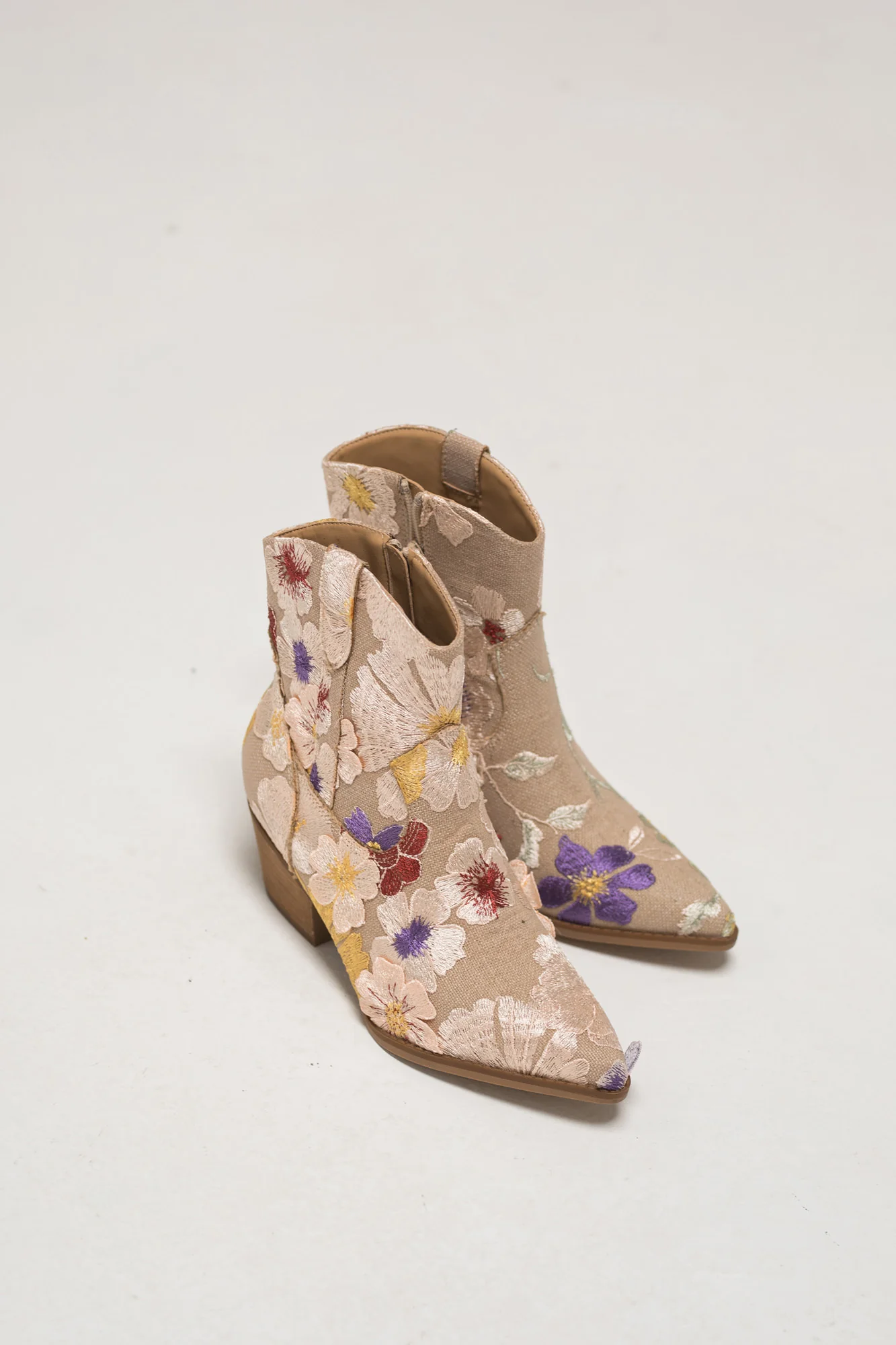 Wanda Floral Western Boot