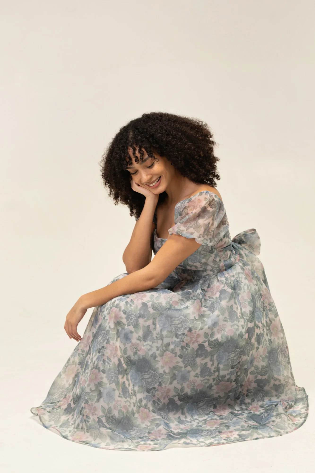 Floral Organza Dress