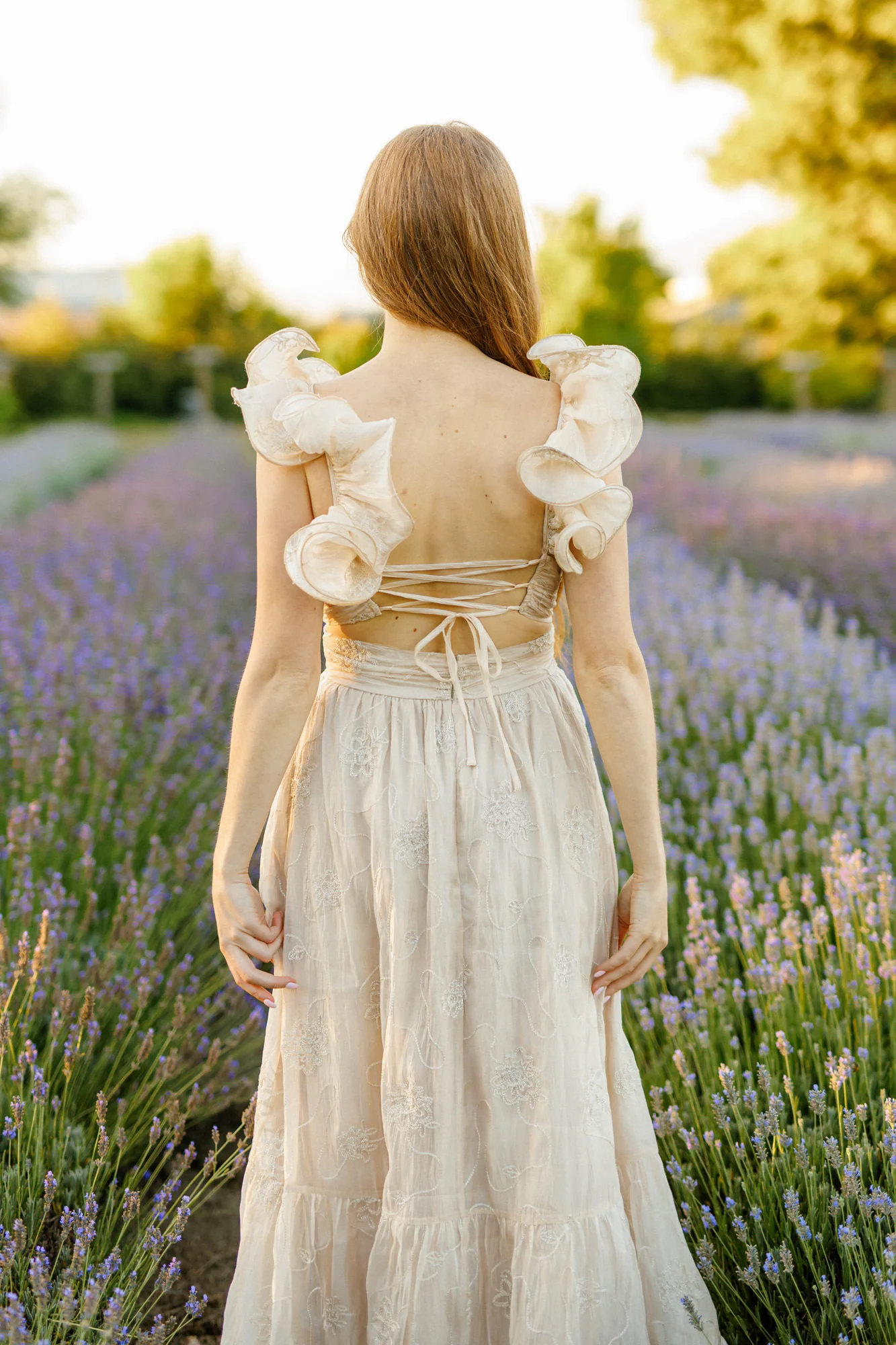 Elena Floral Embroidered Dress