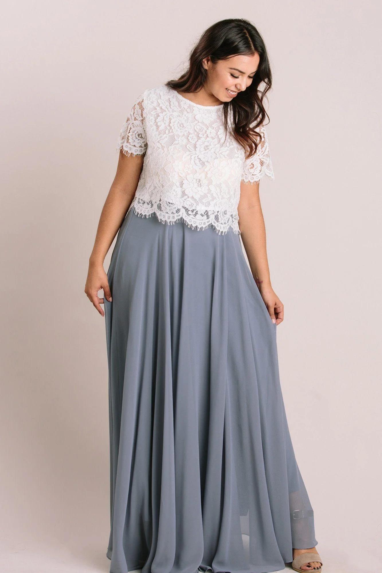 Petite Full Maxi Skirt