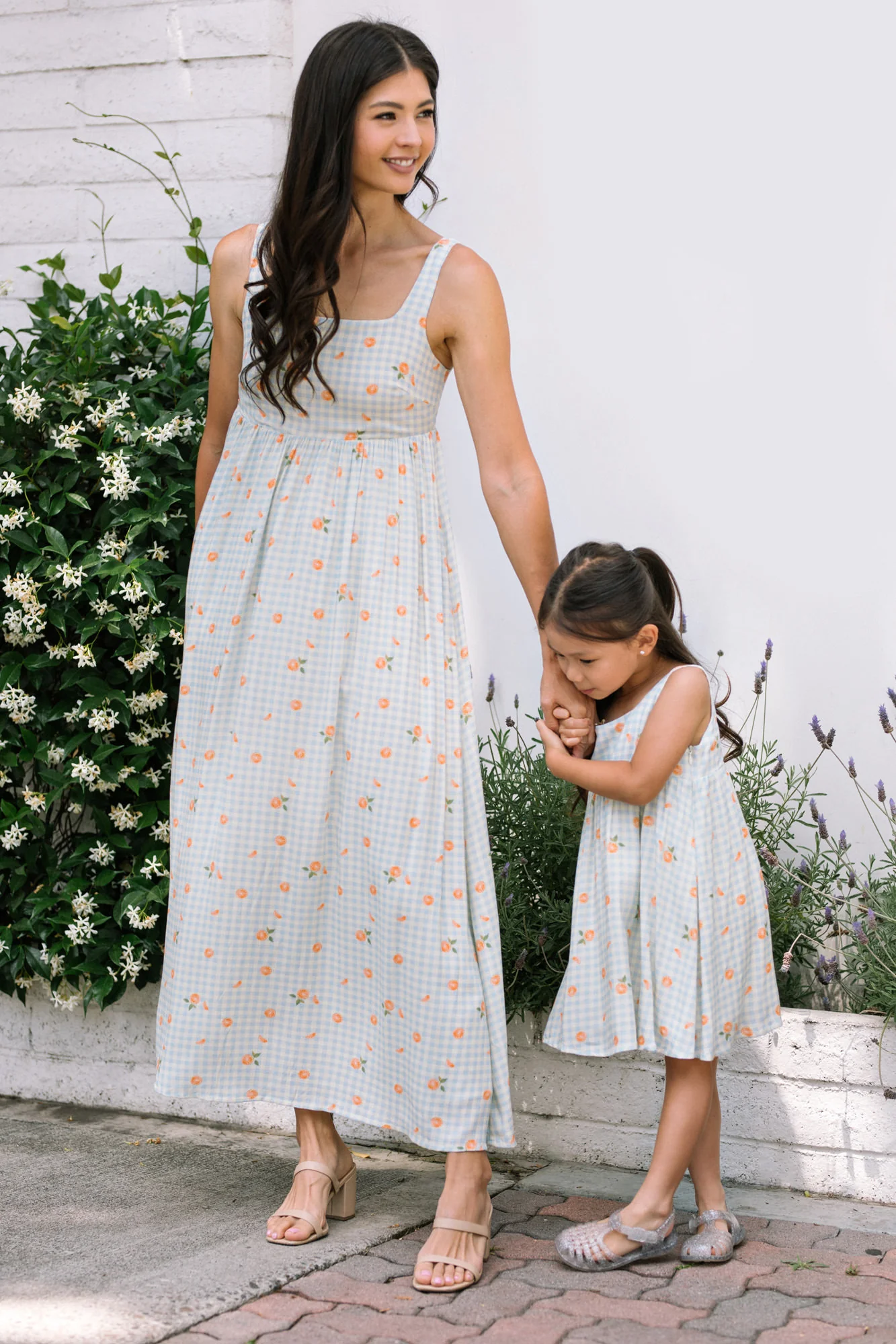 Soleil Babydoll Gingham Dress