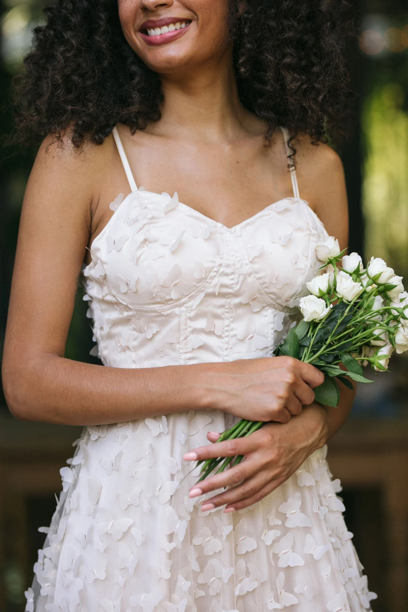Butterfly Mesh Dress