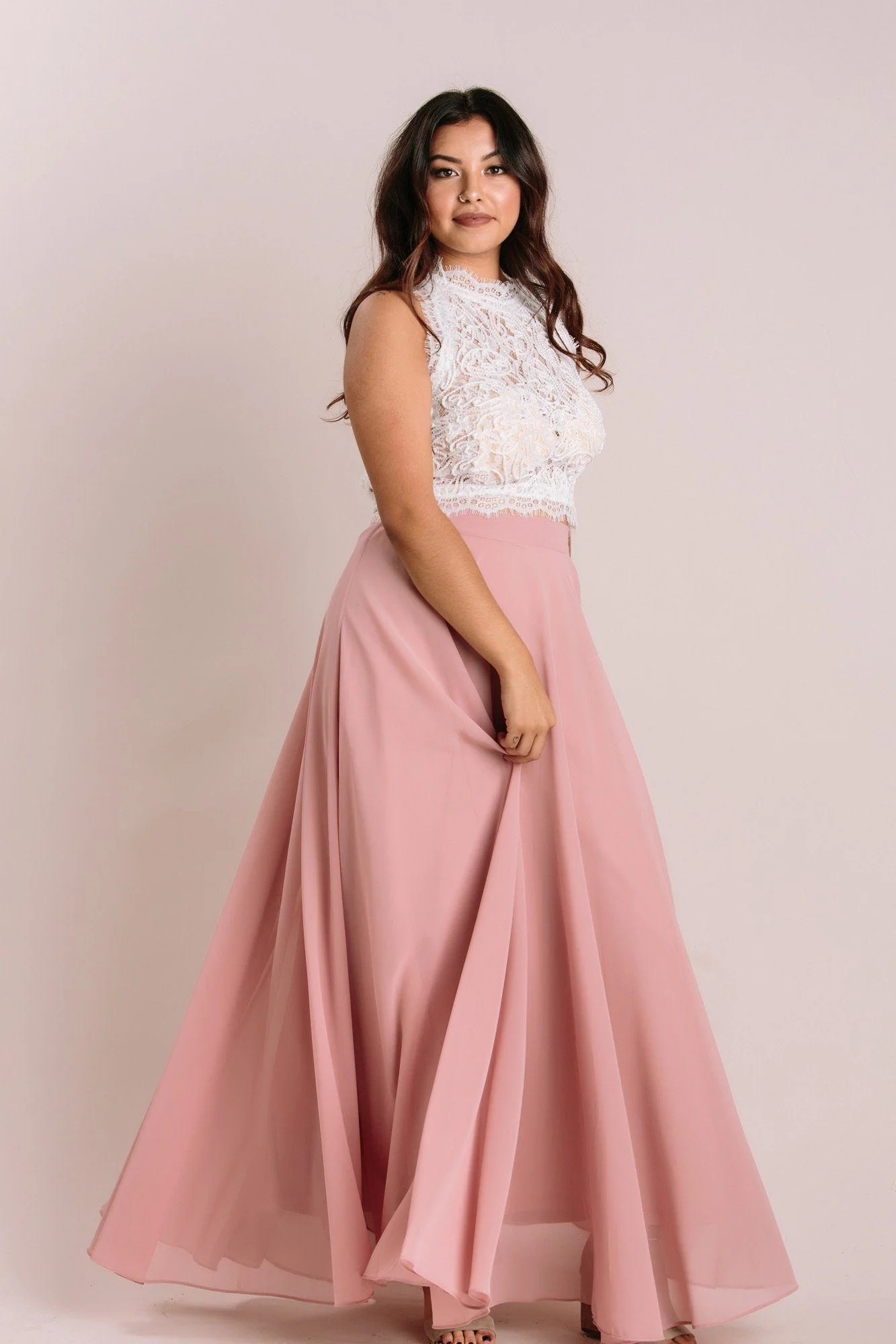 Petite Full Maxi Skirt