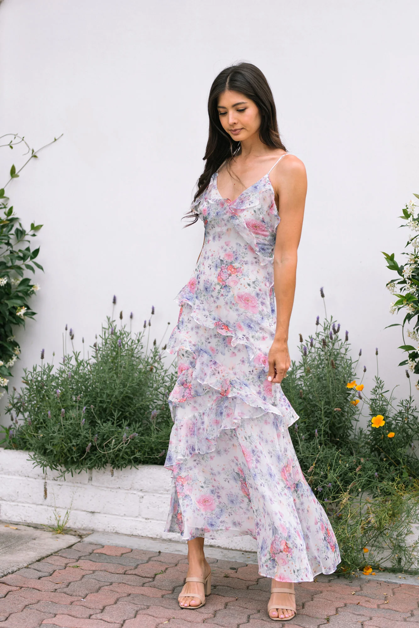 Ruffled Maxi Dress