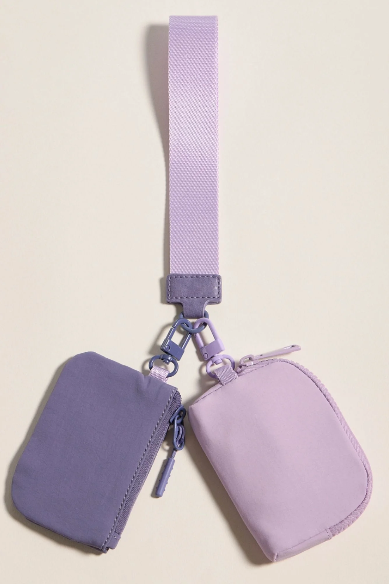 Two-Tone Key Chain Wristlet