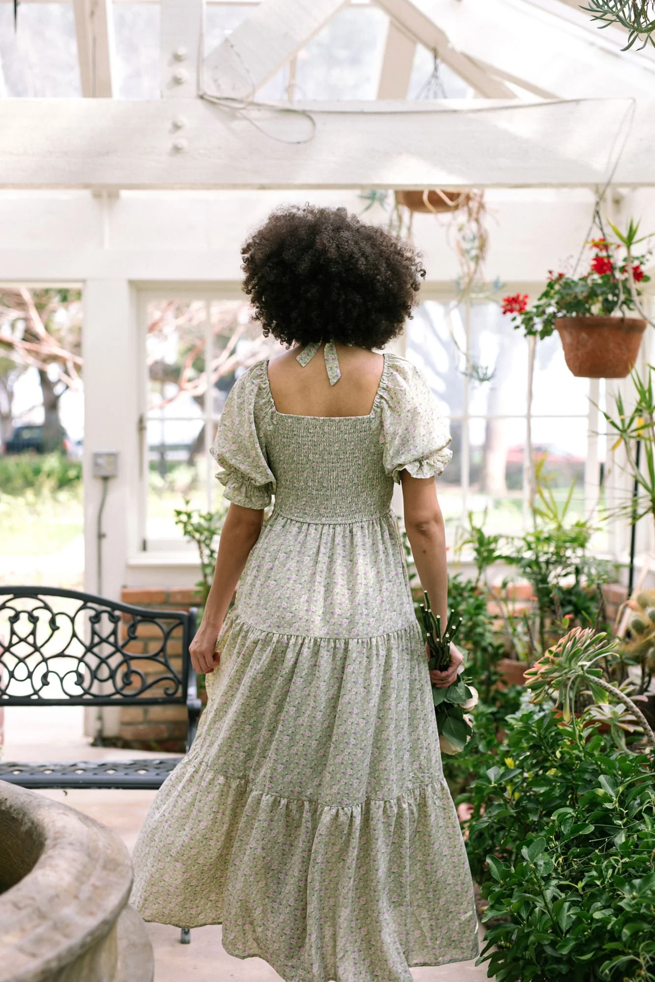 Roseanne Floral Tiered Dress