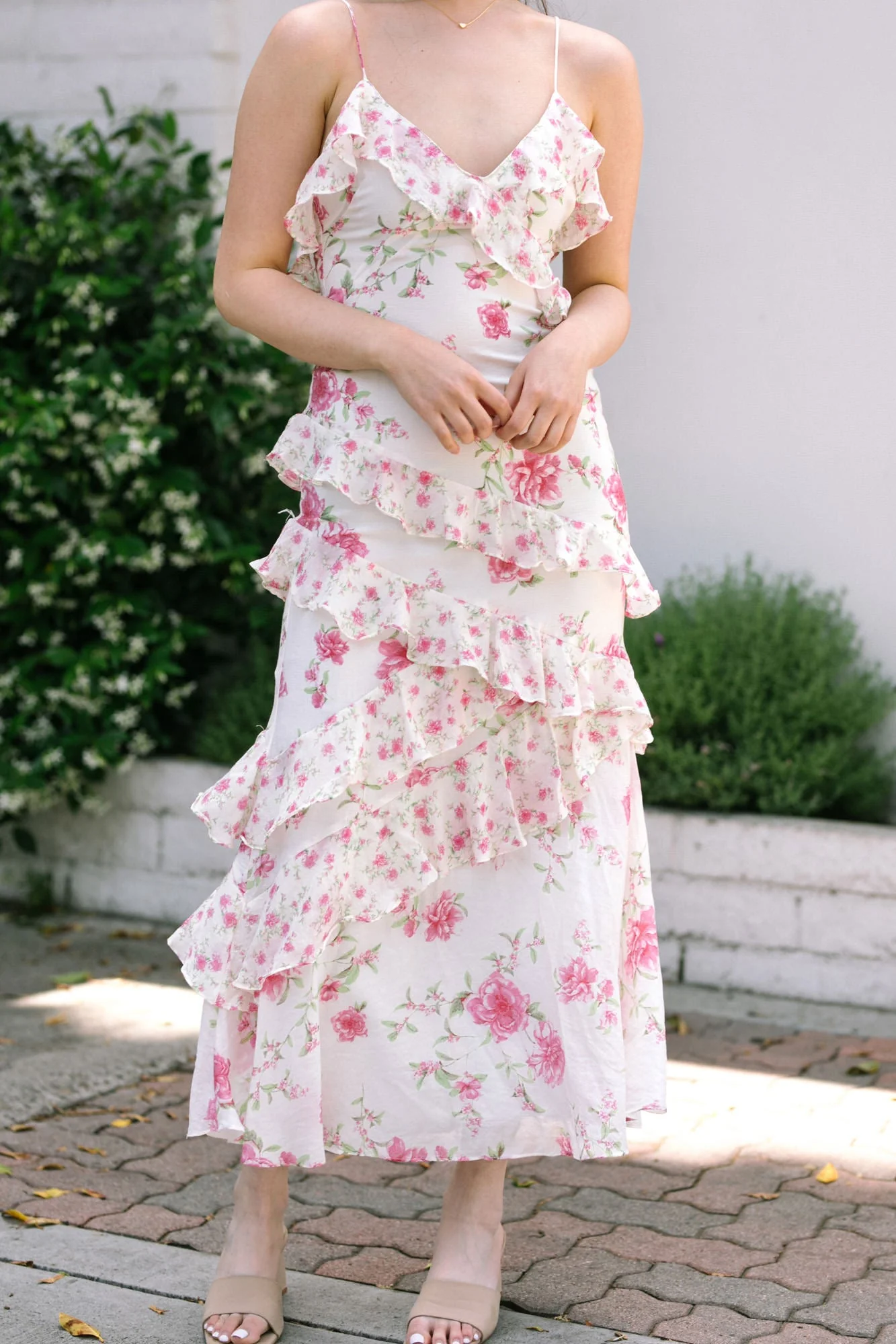 Ruffled Maxi Dress