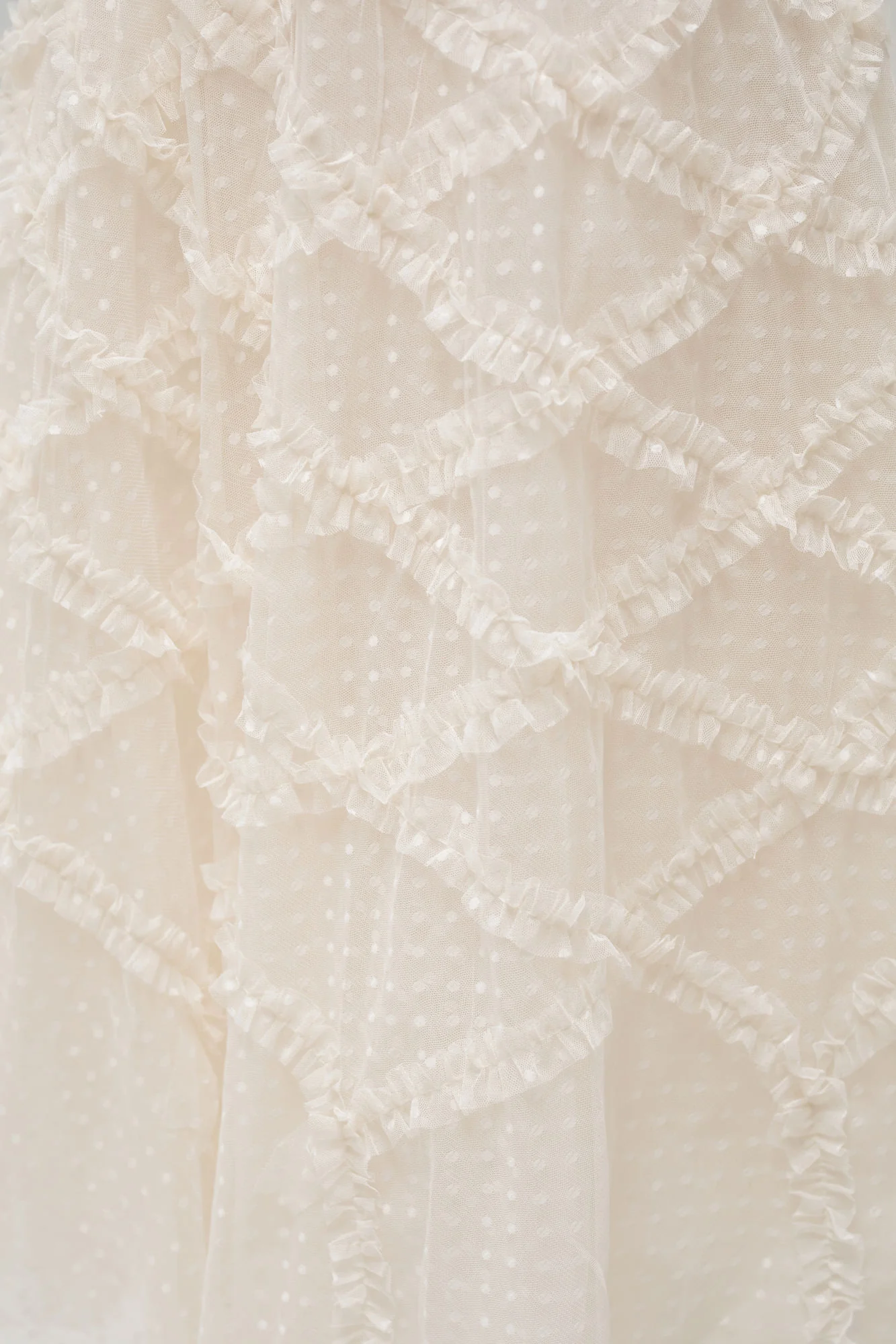 Gretchen Tulle Ruffled Dress