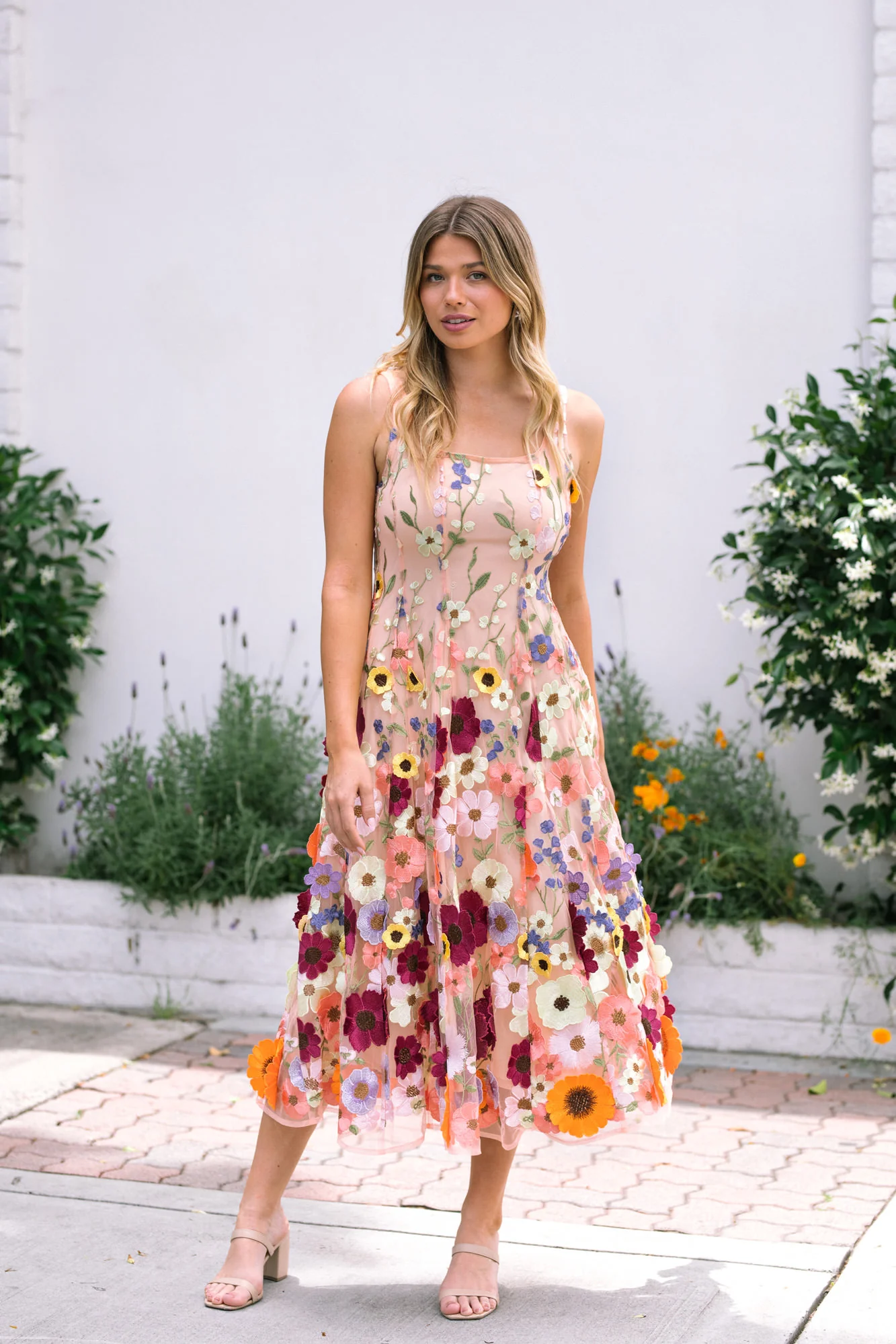 Floral Midi Dress