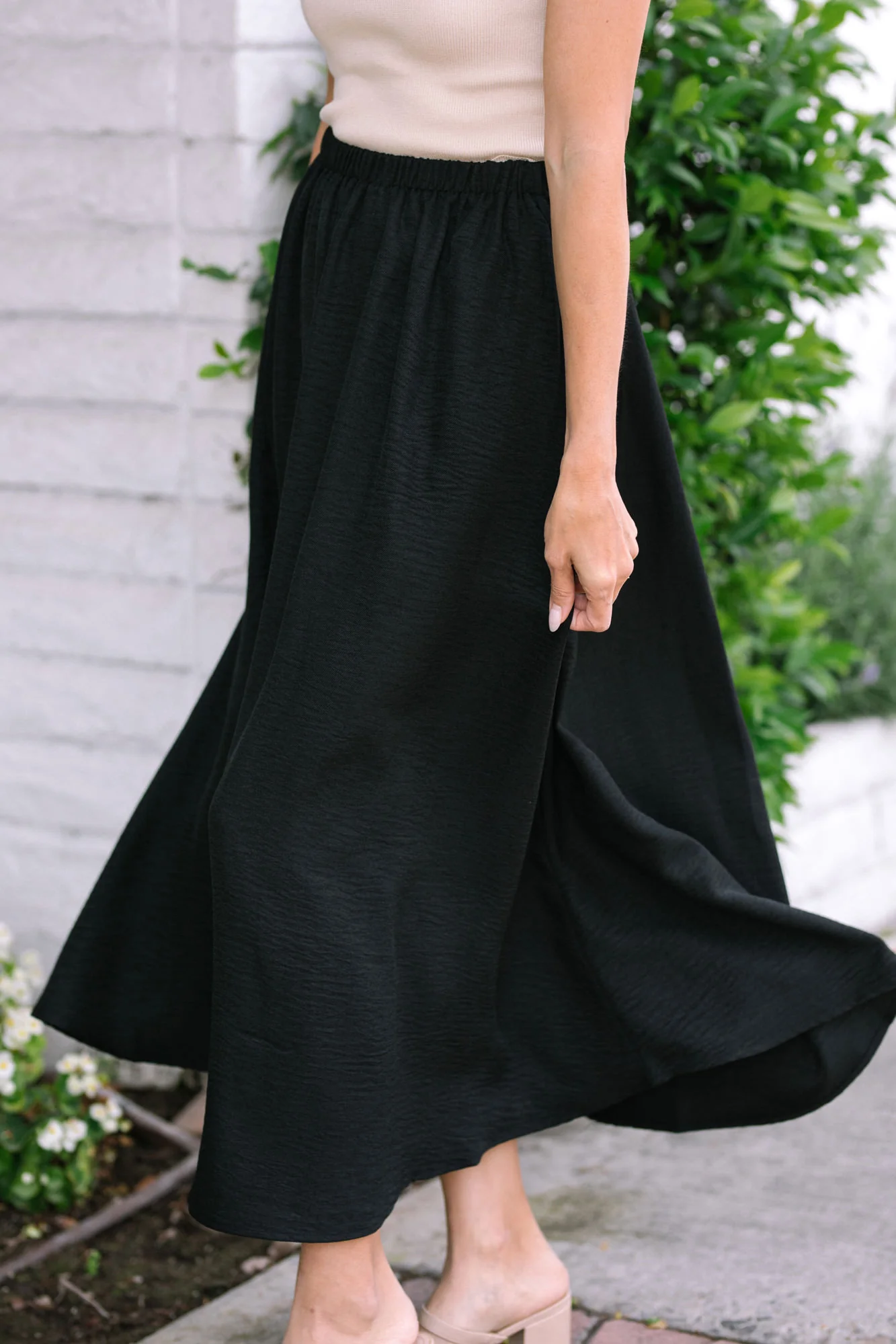 Alessia Elastic Waist Skirt